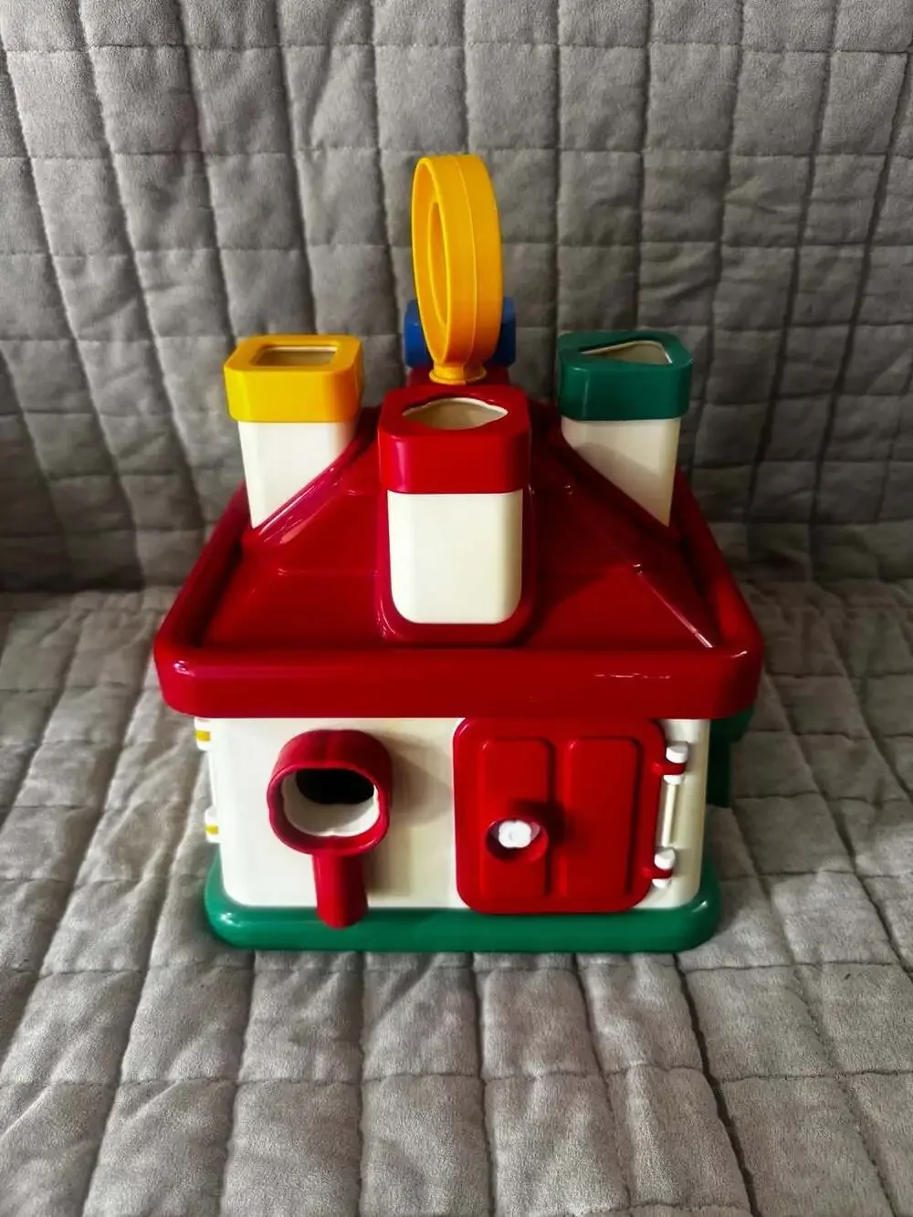 Vintage 1984 Boronat Shape Sorting House Toy